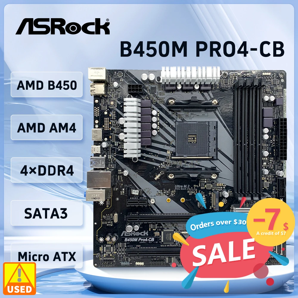 ASRock PRO4-CB 마더보드 소켓