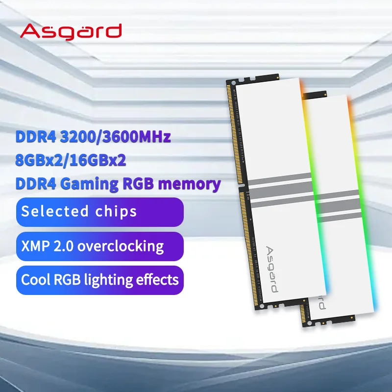 Asgard RGB RAM DDR4 메모리