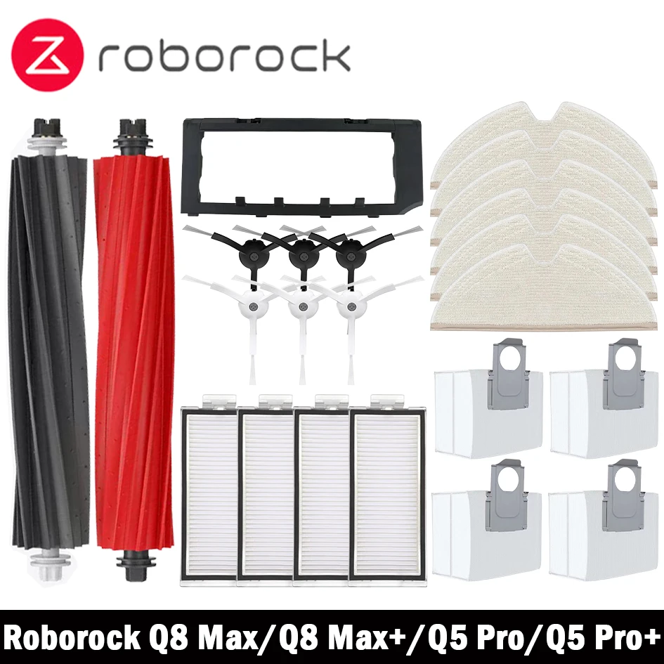 Roborock Q8 Max Q8 Max Plus Q8 Max + Q5 Pro Q5 Pro Plus 교체 부품 액세서리